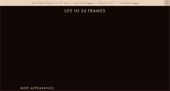 Desktop Screenshot of lifein24frames.com